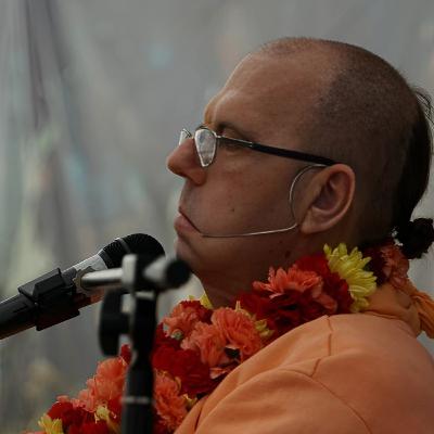20250304 - NMP Addressing International Party in Pañca Veṇī - Śrī Navadvīpa-dhāma