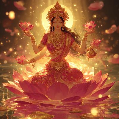 Prayer for Abundance and Wealth to Goddess Lakshmi Prayer for Abundance and Wealth to Goddess Lakshmi