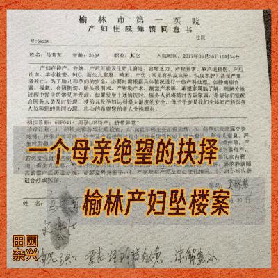12 一个母亲绝望的抉择|榆林产妇坠楼案 12 一个母亲绝望的抉择|榆林产妇坠楼案