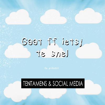 Tentamens in een theater & het nut van Social Media