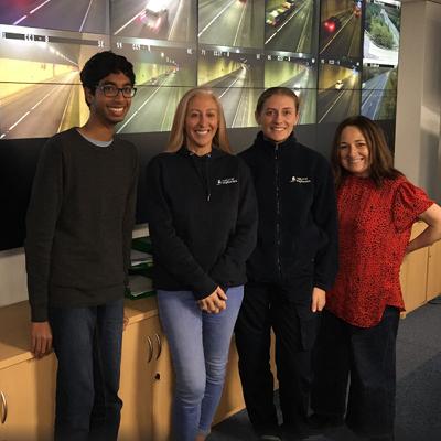 A behind-the-scenes visit to the Hindhead Tunnel control room