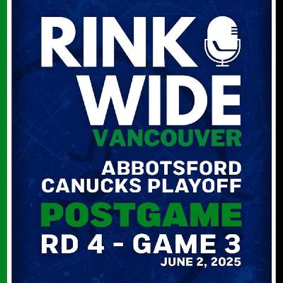 RINK WIDE POST-GAME: Abbotsford Canucks at Texas Stars | AHL Western Conf. Final - Game 3
