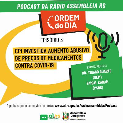 CPI investiga aumento abusivo de preços de medicamentos contra Covid-19 CPI investiga aumento abusivo de preços de medicamentos contra Covid-19