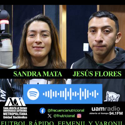 TEMA: Futbol rápido femenil y varonil en la UAM Xochimilco INVITADOS: Sandra Mata y Jesús Flores PROGRAMA: 574 TEMA: Futbol rápido femenil y varonil en la UAM Xochimilco INVITADOS: Sandra Mata y Jesús Flores PROGRAMA: 574