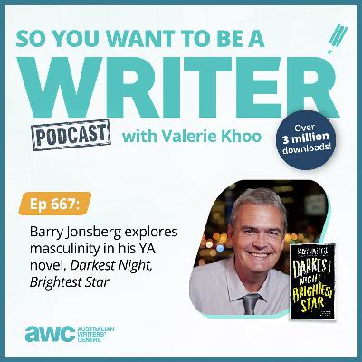WRITER 667: Barry Jonsberg explores masculinity in his YA novel, 'Darkest Night, Brightest Star'