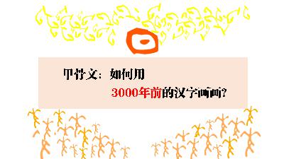 【中华文化之旅02】甲骨文