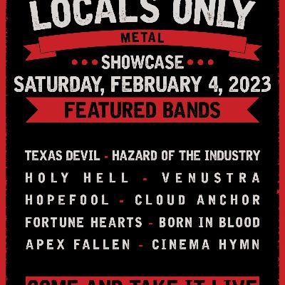 LOCALS ONLY SHOWCASE ARTISTS FROM COME AND TAKE IT LIVE FEBRUARY 4, 2023
