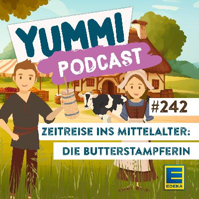 Zeitreise ins Mittelalter: Die Butterstampferin