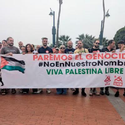 "La Junta debe romper relaciones comerciales con Israel" T Valero, IU