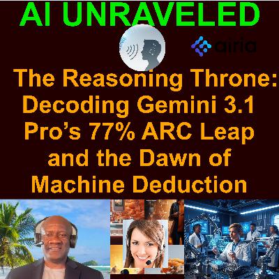 Teaser For Decoding Gemini 3.1 Pro’s 77% ARC Leap and the Dawn of Machine Deduction - Gemini 3.1 Pro vs GPT-5.2 vs Claude Opus 4.6 (Special Edition) Teaser For Decoding Gemini 3.1 Pro’s 77% ARC Leap and the Dawn of Machine Deduction - Gemini 3.1 Pro vs GPT-5.2 vs Claude Opus 4.6 (Special Edition)