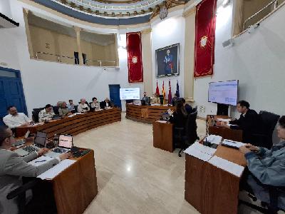Concejales Ayuntamiento de Alcantarilla sobre presupuestos municipales