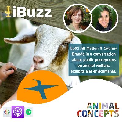 Ep81 A conversation with Jill Mellen and Sabrina Brando about public perceptions on animal welfare, exhibits and enrichments