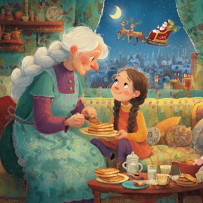 Father Christmas is Coming for French Toast 🍞🎄 Cozy Kid's Story