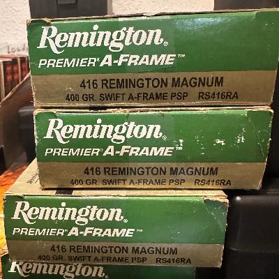 Big Bore Safari Bolt Action Rifle Cartridges