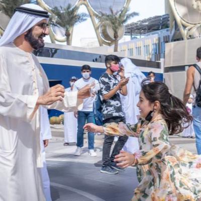 Expo 2020 Dubai: Sheikh Mohammed fulfilling the wish of Crying Girl