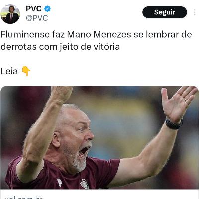 Glamourização da derrota!
