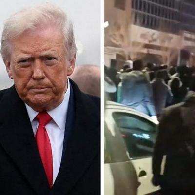 "ترامب : "أيها الوطنيون الإيرانيون، استمروا في الاحتجاج - استولوا على مؤسساتكم