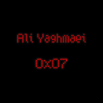 0x07 - از انیمیشن تا واقعیت