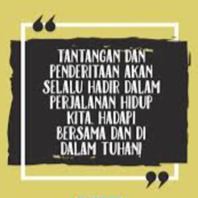 Edisi Hari Rabu, 25 Maret 2026 - Cobaan... penderitaan adalah batu pijakan yang membawa naik lebih tinggi Edisi Hari Rabu, 25 Maret 2026 - Cobaan... penderitaan adalah batu pijakan yang membawa naik lebih tinggi