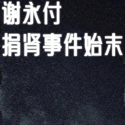 虚构圣人：抢劫犯变大英雄 谢永付捐肾事件始末