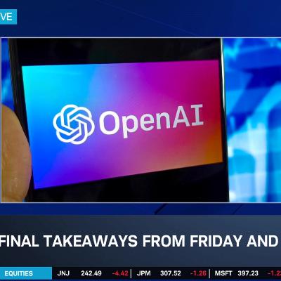 Friday's Final Takeaways: AI Disruption Fears Ahead of NVDA Earnings Friday's Final Takeaways: AI Disruption Fears Ahead of NVDA Earnings