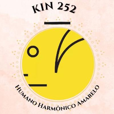 Leitura Kin 252 -Humano Harmônico Amarelo - NS1.38.05.17 - Gama Leitura Kin 252 -Humano Harmônico Amarelo - NS1.38.05.17 - Gama