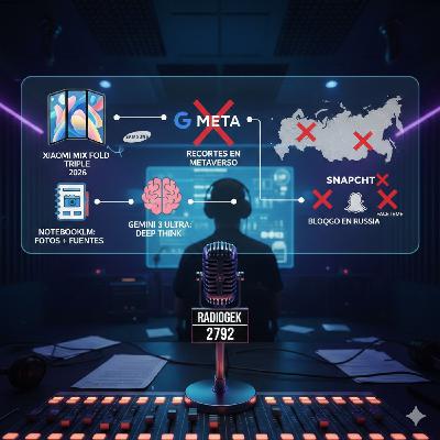 Radiogeek 2792 - Xiaomi se suma a la batalla de smartphones plegables de tres pantallas