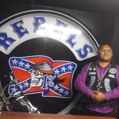 Ex Rebels MC national president Jay Hepi
