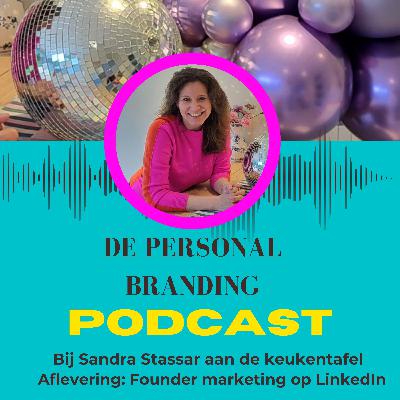 Founder marketing op LinkedIn door Sandra Stassar