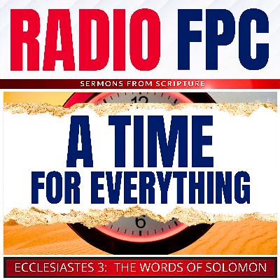 A Time For Everything