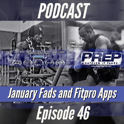 Episode 46 – January diets and Fitpro Apps