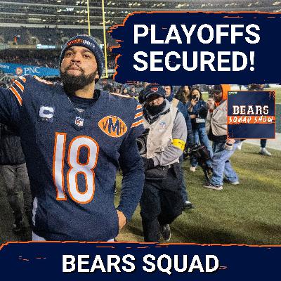 BEARS SQUAD SHOW: The Chicago Bears have OFFICIALLY made the playoffs & have 3 Pro Bowlers!