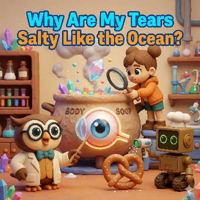Why Are My Tears Salty Like the Ocean? – Biology and Human Body for Kids