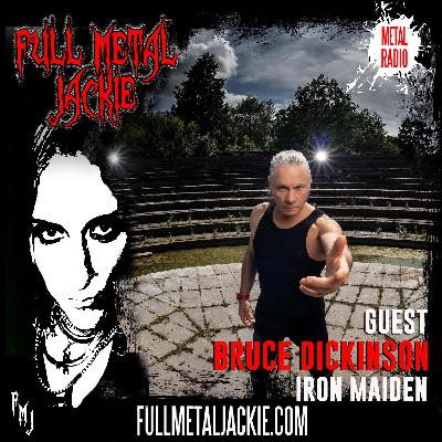Bruce Dickinson of Iron Maiden on the FMJ RADIO SHOW Once Again!