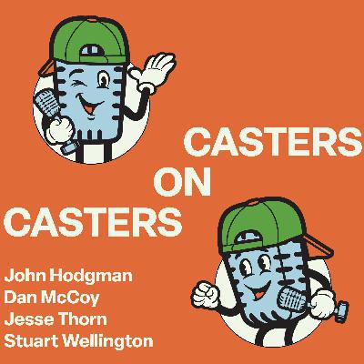 Casters on Casters: John Hodgman, Dan McCoy, Jesse Thorn, and Stuart Wellington Casters on Casters: John Hodgman, Dan McCoy, Jesse Thorn, and Stuart Wellington