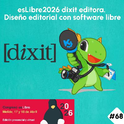 esLibre2026 dixit editora. Diseño editorial con software libre