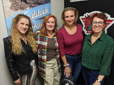 Business Coach Ellen Tyler, Natalia Hunter with Hunter Public Adjusting and Karen McDonald with Innovative Impressions