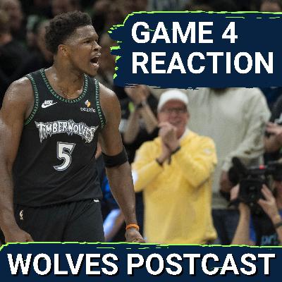 WOLVES POSTCAST: T-Wolves SURVIVE GAME 4 After Victor Wembanyama's EARLY EJECTION, 114-109 WOLVES POSTCAST: T-Wolves SURVIVE GAME 4 After Victor Wembanyama's EARLY EJECTION, 114-109