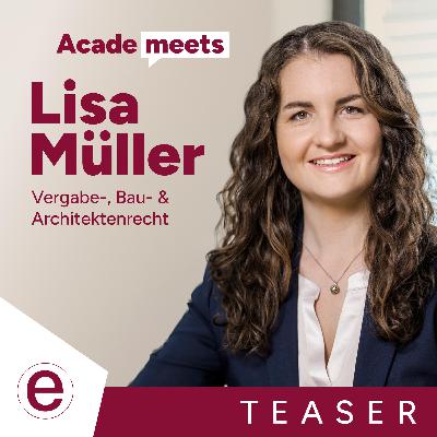 Teaser: Lisa Müller – Über Nachhaltigkeit und nebenberufliche Promotion