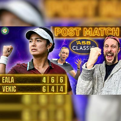 Eala EPIC COMEBACK against Vekic 🤯 Auckland Open 2026 | Post Match Reaction
