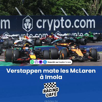 Verstappen mate les McLaren à Imola