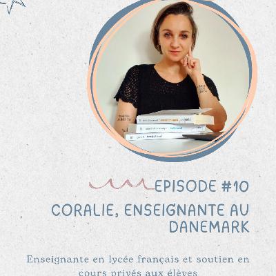 Coralie, enseignante en lycée français à l'étranger et fondatrice de Les cours de Coralie