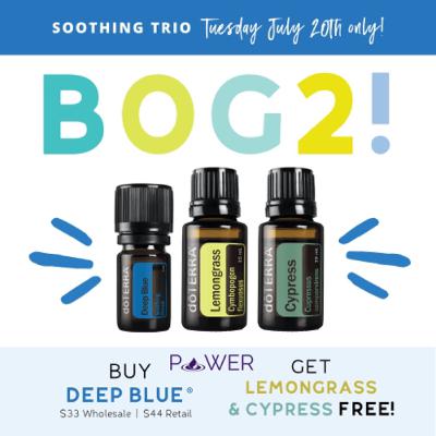 Deep Blue, Cypress & Lemongrass Deep Blue, Cypress & Lemongrass