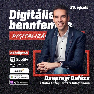 "Borzasztóan szét vannak csúszva az emberek" | Beszélgetés Csepregi Balázzsal, a SalesAutopilot ügyvezetőjével