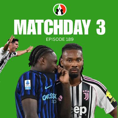 189: Matchday 3 (25/26 Season| Serie A)