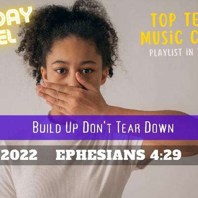 Build Up Don't Tear Down | Good Day Israel | Build Up Don't Tear Down | Good Day Israel |
