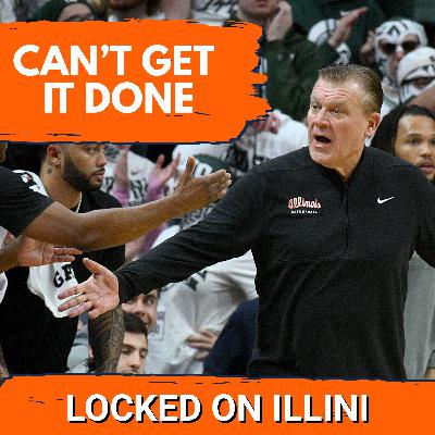 LIVE POSTGAME: Illini Lose in Overtime to Spartans 85-82 | Illini Podcast