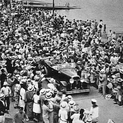 S8 Ep275: PREVIEW FOR LATER TONIGHT: LINDBERGH'S DISMAY AT BRITISH COMPLACENCY AND GERMAN POWER Colleague H.W. Brands. Professor Brands details Charles Lindbergh's complex worldview, combining a stubborn admiration for German efficiency with confusion regarding Naz