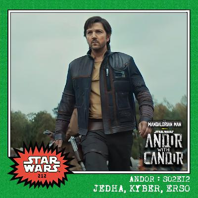 Andor with Candor: S02E12 - "Jedha, Kyber, Erso" Andor with Candor: S02E12 - "Jedha, Kyber, Erso"