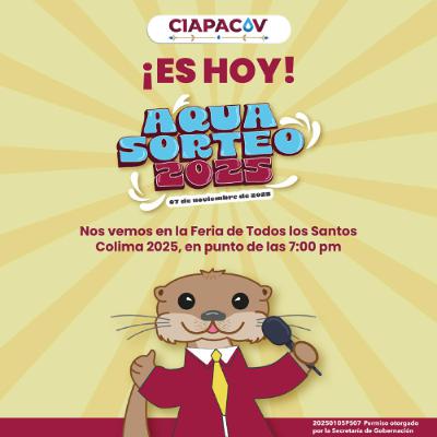 Hoy a las 7 de la noche, conoceremos a los ganadores de Aquasorteo Hoy a las 7 de la noche, conoceremos a los ganadores de Aquasorteo